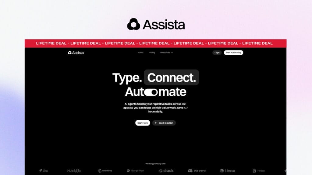 Assista Lifetime Deal