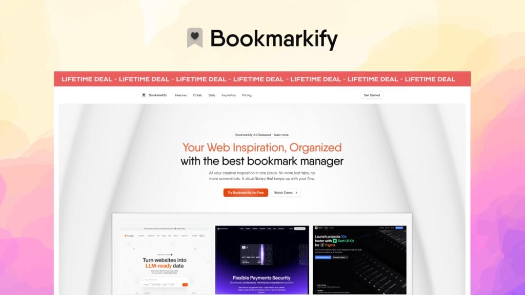 Bookmarkify Lifetime Deal