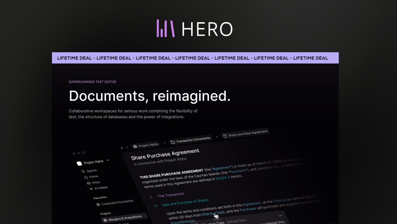 HERO Lifetime Deal HERO Lifetime Deal