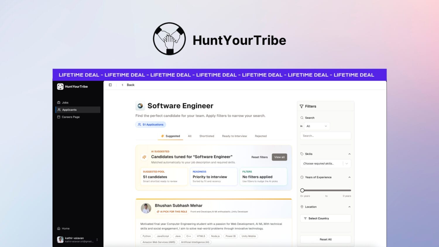 HuntYourTribe LTD HuntYourTribe Lifetime Deal