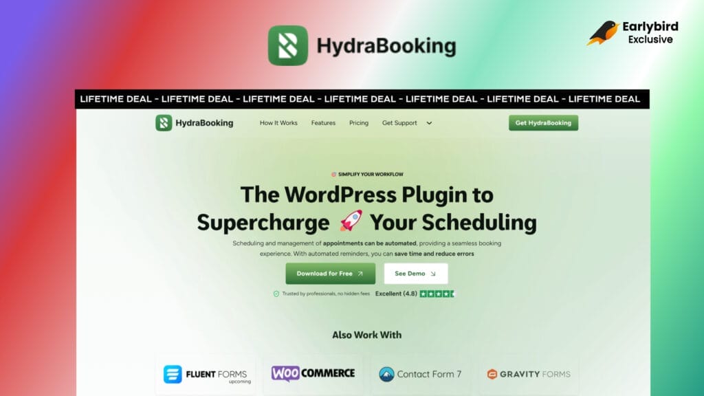 HydraBooking Lifetime Deal