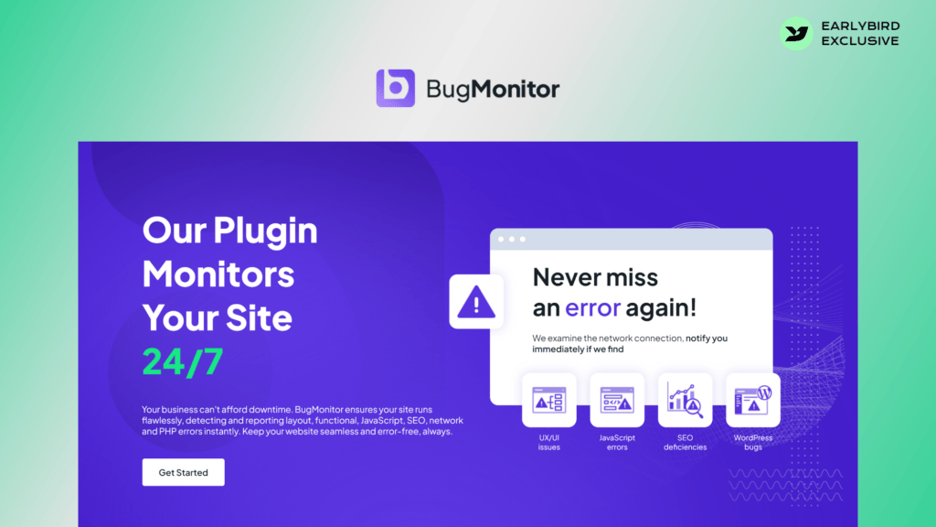 BugMonitor + Earlybird Lifetime Deal Thumbnail